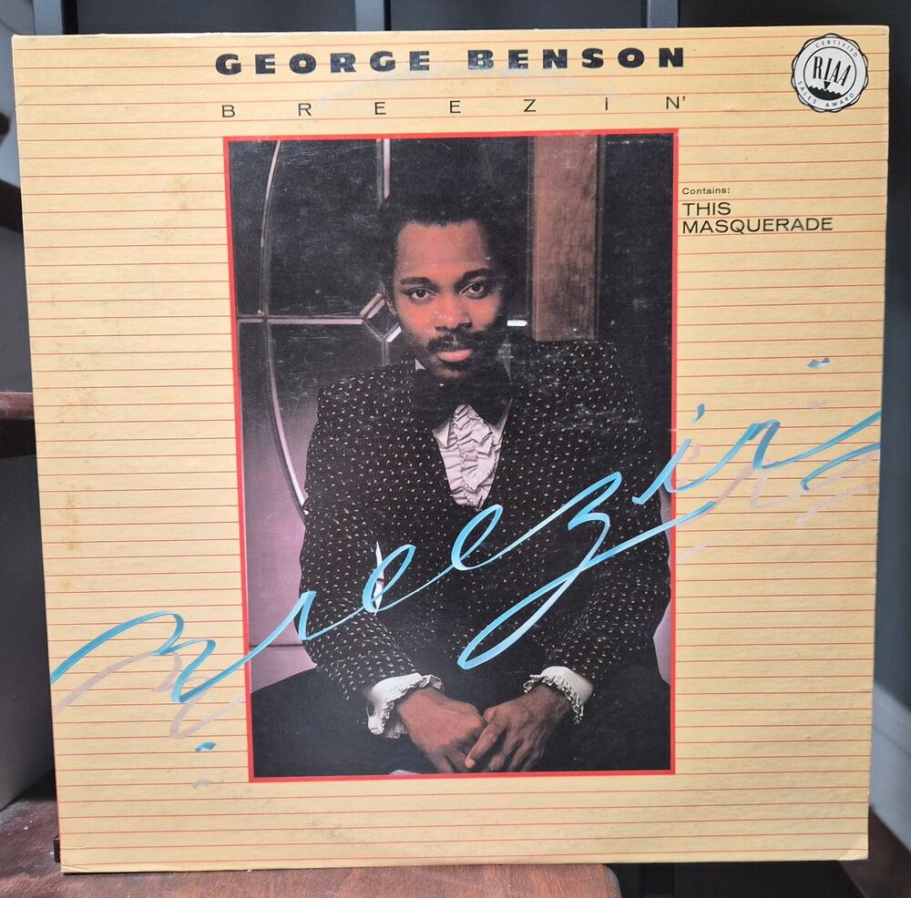 George Benson – Breezin' Vinyl LP – 1976 WB – Jazz Funk Soul Record of the Year